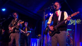 Deer Tick band members Ian Patrick O'Neil, Christopher Dale Ryan, Dennis Michael Ryan, and John Joseph McCauley.