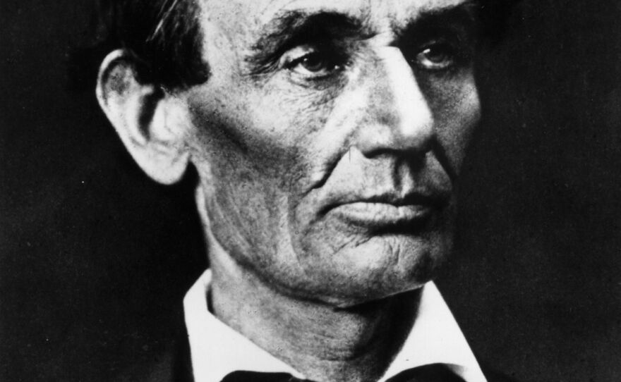President Abraham Lincoln in 1860.