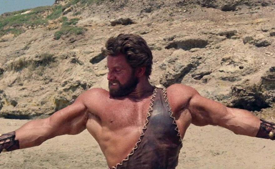 Reg Park is Hercules in Mario Bava's "Hercules in the Haunted World."