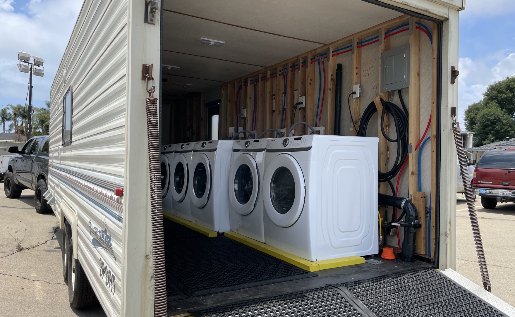 Mobile Laundry Trailer Launches In North County KPBS Public Media