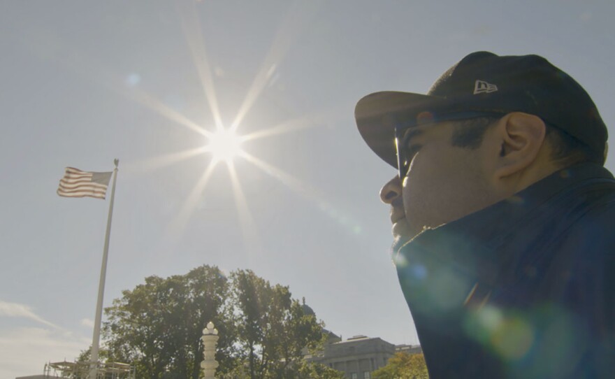 Luis Cortes Romero at the U.S. Supreme Court, November 2019.