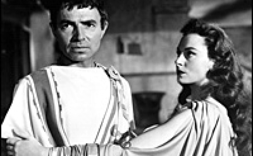 Kerr played the patrician Portia opposite James Mason's Brutus in Joseph Mankiewicz's 1953 film of <em>Julius Caesar</em>.