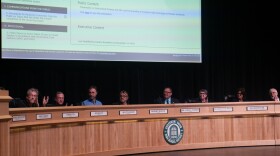 The Grossmont Union High School District governing board gathered for their regular meeting on Nov. 13, 2025.