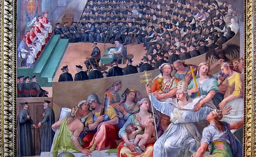 “Council of Trent” by Pasquale Cati.