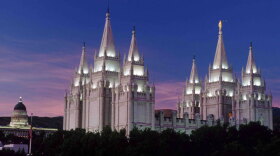 Completed in 1893, the Salt Lake Temple is the largest temple (in squre footage) of the Church of Jesus Christ of Latter-day Saints. It is the centerpiece of Temple Square in Salt Lake City, Utah.