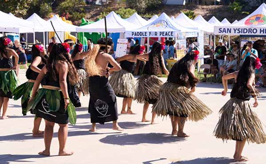 Dancers at Multicultural Festival Day