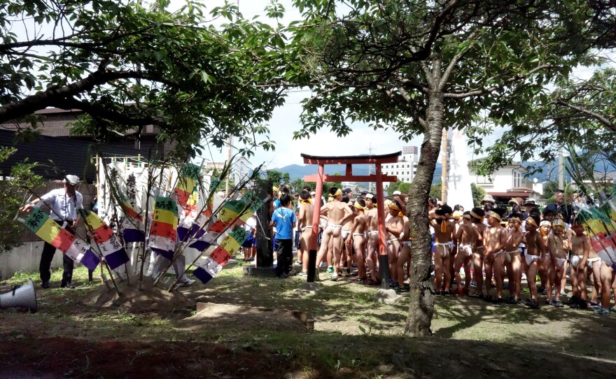 Nearly 90 boys take part in the annual festival. They age out once they reach 13 years old.