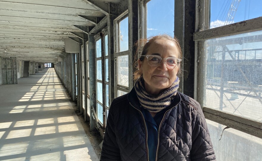 Susan Gibbs is the head of the SS <em>United States</em> Conservancy and granddaughter of the ship's designer William Francis Gibbs. She views the ship as a powerful and unifying symbol. Gibbs fears if the ship is evicted it could be lost forever.