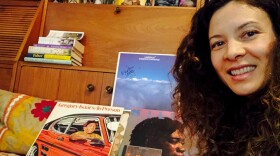 Mia Doi Todd shows off some of her selections in this undated photo.