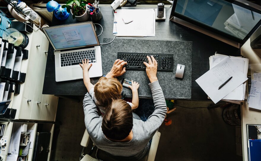 Last month, women left jobs at four times the rate that men did. A new school year with children staying home instead of returning to classrooms in person led many women to drop out of the workforce.