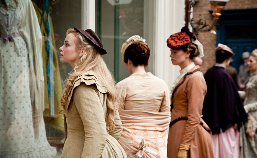 Joanna Vanderham as Denise. A Victorian-era department store is the setting for love, intrigue, and a revolution in retailing, with Joanna Vanderham as a beautiful salesgirl and Emun Elliott as the ruthless, enigmatic store owner.