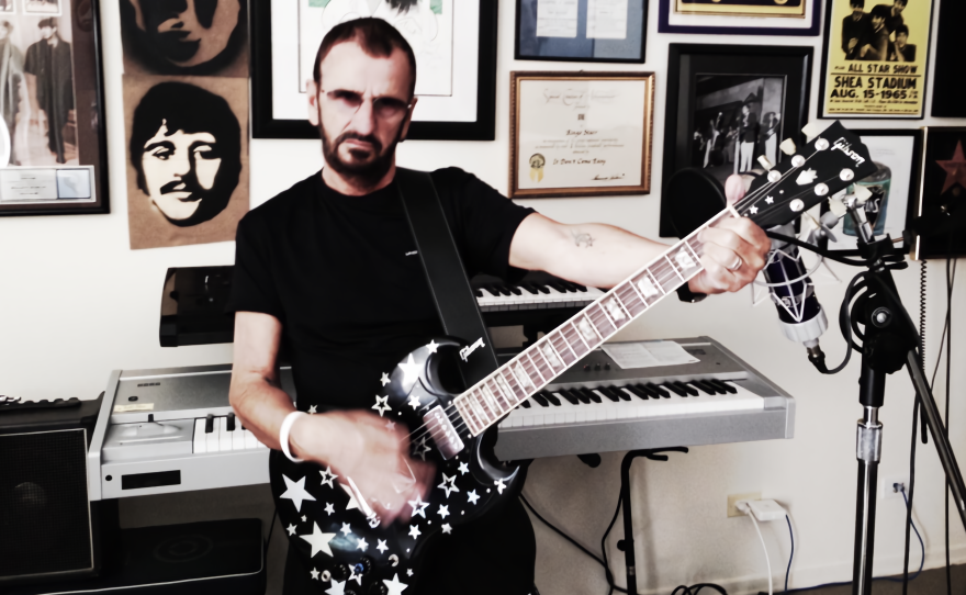 Ringo Starr is the photographer and the photographed in his latest book, <em>Another Day In The Life</em>.