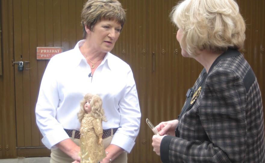 Judith Miller finds a doll given as a present by Queen Mary.