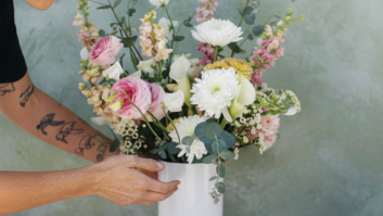 Becoming A Florist Series: Tall Arrangement Workshop