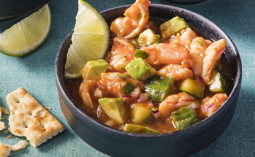 Cóctel de Camarón (Mexican Shrimp Cocktail)