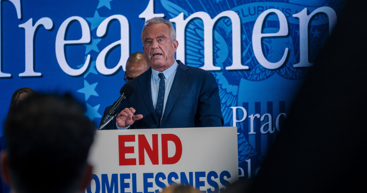 RFK Jr. stresses 'Treatment First' approach to homelessness