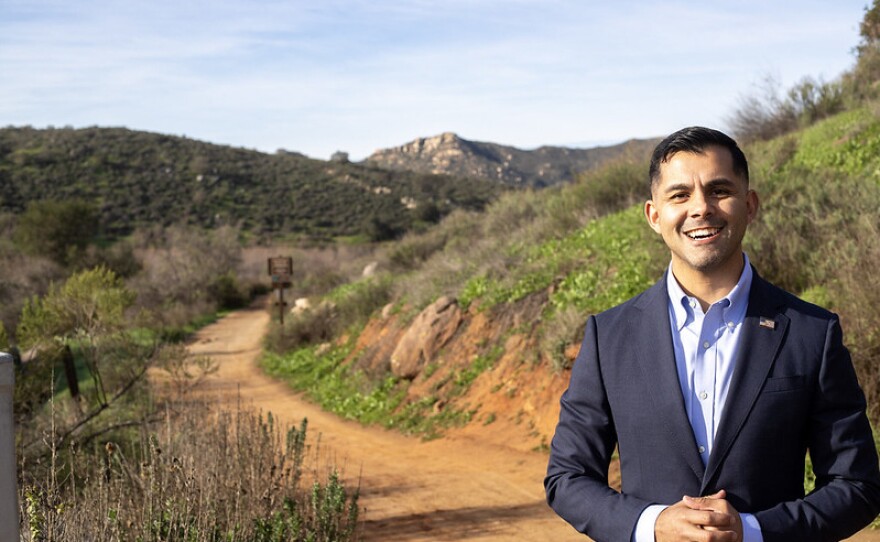 Joseph Rocha in an undated campaign photo.