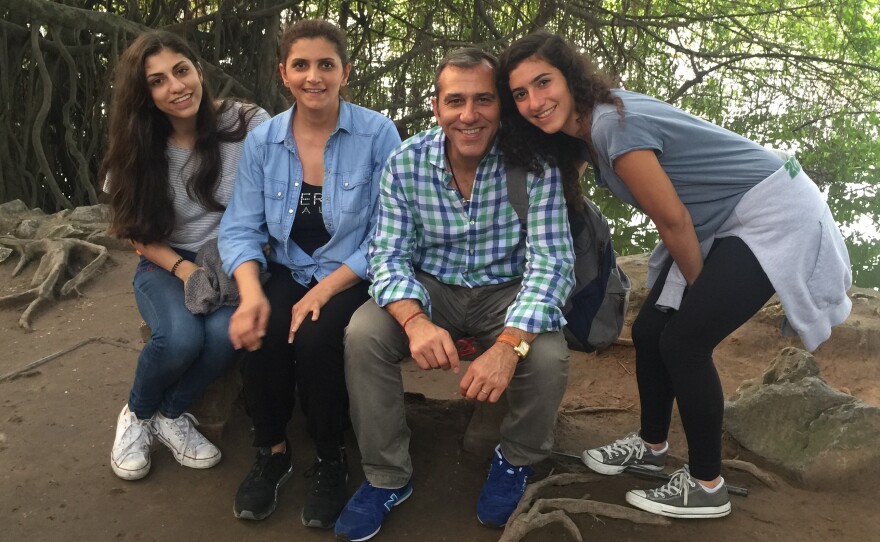 The Shargi family in 2015.