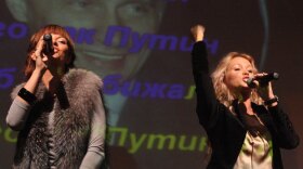 Yana Danieko and Irina Kozlova perform a karaoke version of their megahit song “A Man like Putin.” PBS’ "Sound Tracks: Music Without Borders" travels to Moscow in search of the people behind the song’s popularity. The show reports on the best music and most interesting music stories from around the world.