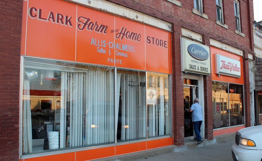 Customers come to the Clark Farm and Home Store in Strong City for everything from Scotch tape to tractor parts. They regularly swap stories about government waste.