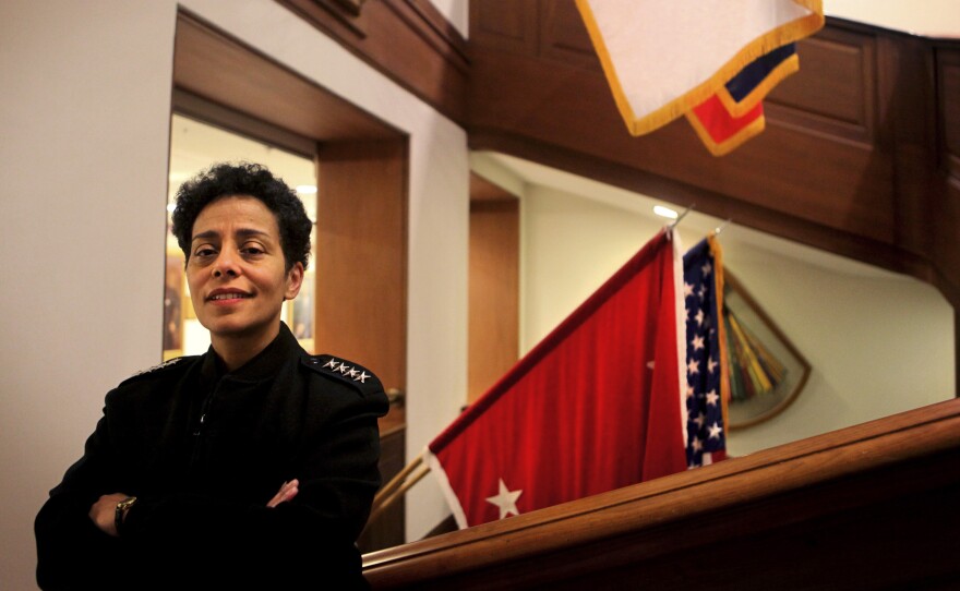 Adm. Howard says she has found that often when there's a barrier in life, it boils down to an individual and not a grand conspiracy within an organization.