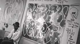 "As I began to get this idea of us being visual artists, I wanted to create the narrative of who we were, in a sense, to give that positive spin," Fab 5 Freddy says.