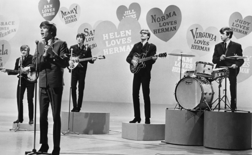 Herman’s Hermits perform their hit "Can’t You Hear My Heartbeat."