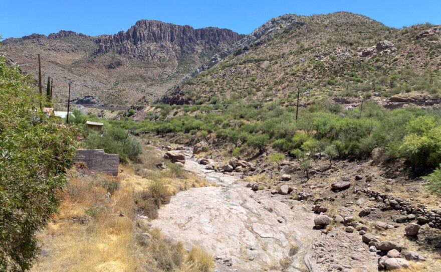 Queen Creek is at the center of a legal dispute between the San Carlos Apache Tribe and the Resolution Copper mine.