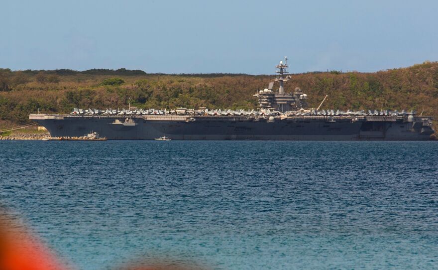 Hundreds of crew members from the aircraft carrier USS Theodore Roosevelt, which was docked in Guam in April, have tested positive for the coronavirus.