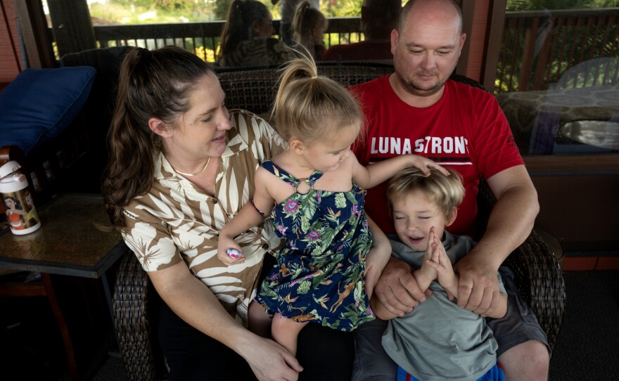 The Souzas say it's hard to talk about the fires because it was such a traumatic experience. The whole family has been in counseling ever since.