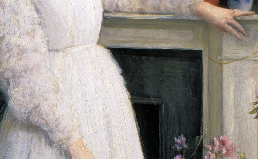 James McNeill Whistler's Symphony in White, No. 2: The Little White Girl, 1864