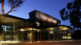 A photo of the exterior of the La Jolla Playhouse.