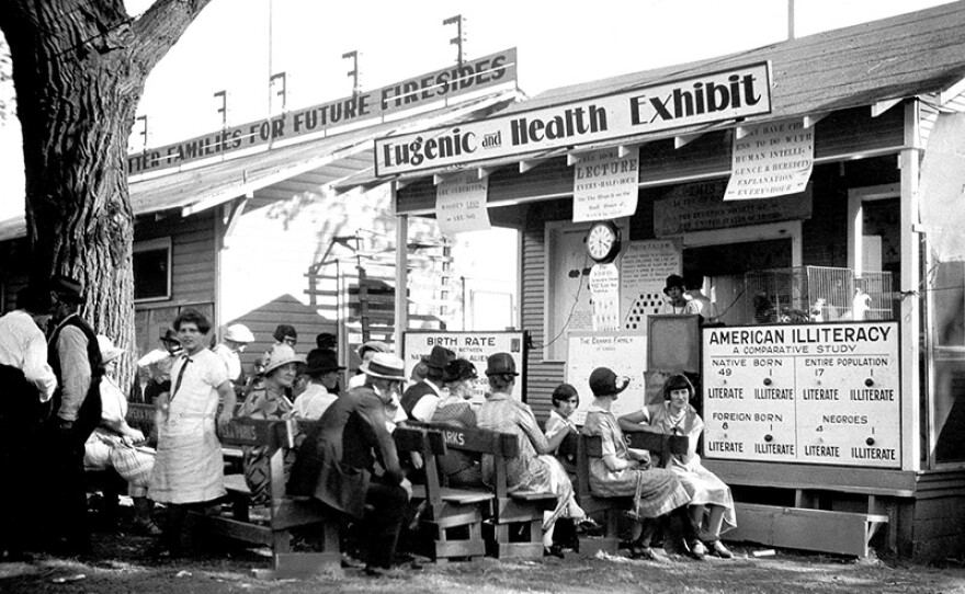 Eugenic and Health Exhibit, Fitter Families Contest, Kansas Free Fair, 1925.