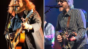 Jim James of My Morning Jacket (left) and Jeff Tweedy of Wilco both went on to develop a deep relationship with the strange and psychedelic musicianship of the Grateful Dead.