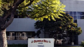 This Monday, Oct. 15, 2012 file photo shows the Bumble Bee tuna processing plant in Santa Fe Springs, Calif.