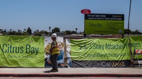 A residential community called Citrus Bay, featuring 244 new townhomes is being built where the Sears location used to be on July 10, 2025 in Chula Vista.