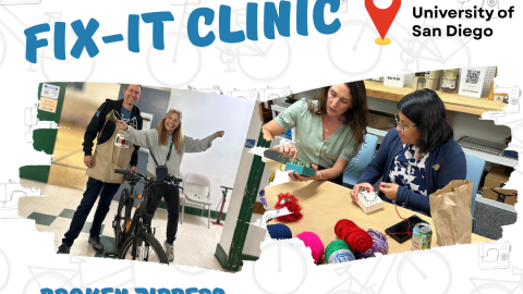 San Diego Fixit Clinic at University of San Diego