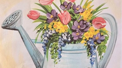 Mothers Day Paint and Sip at The Dot