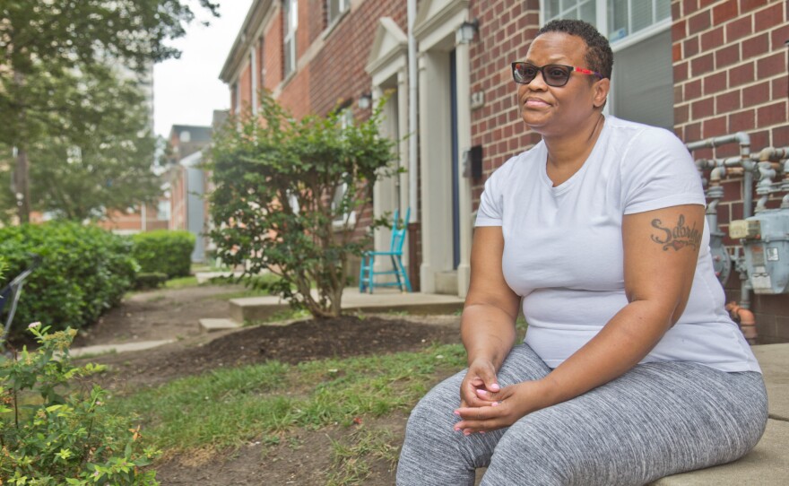 Stephannia Swain is a cook who was laid off as a result of the pandemic. COVID-19's economic aftershocks have hit the hospitality industry especially hard.