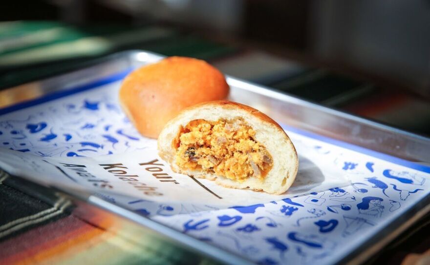 Republic Kolache in Washington, D.C., serves up a brisket-and-egg version of the Czech treat.