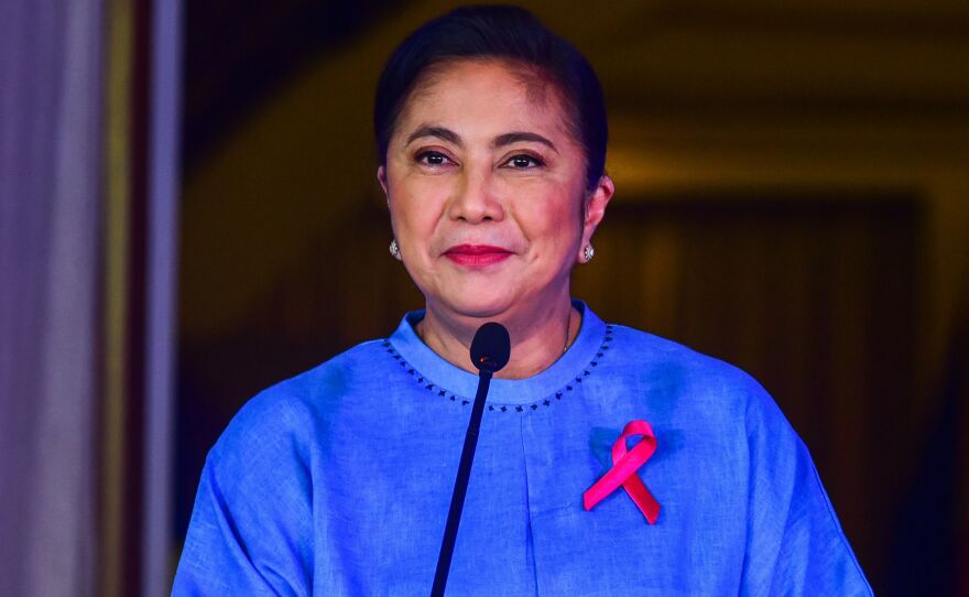 Philippine Vice President Leni Robredo is the only woman in the 10-person presidential race in the Philippines. Fake news purports to connect her daughter to sexually explicit material.