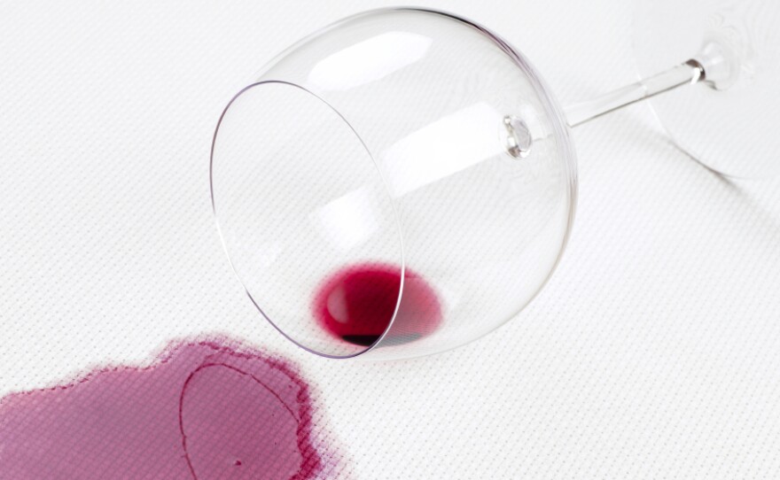 Jolie Kerr says when you have a fresh red wine stain, pouring table salt — no water — on it will suck it right up. "You can go pour some wine on your carpet tonight and try it out!" she says.