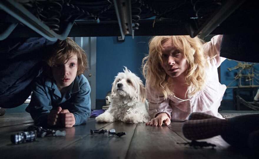 Jennifer Kent's "The Babadook" lures us in with familiar childhood fears about something scary hiding under your bed but then delivers something richer and far more disturbing.