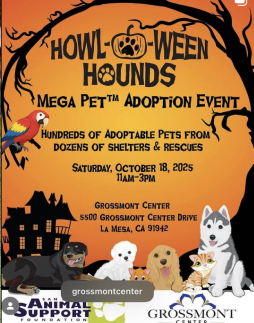 Howl-o-ween Hounds Adoption Event