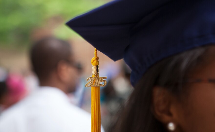 Howard University students gathered on Saturday for the class of 2015's graduation.