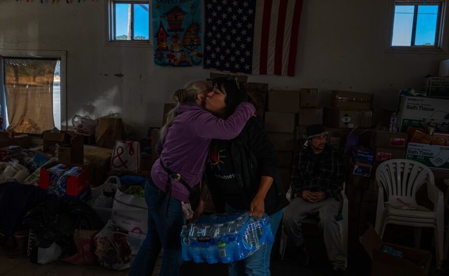 Locals say there is barely any oversight of the camps in Jacumba, Calif., and that the only people coming to help the migrants are community residents and volunteers.