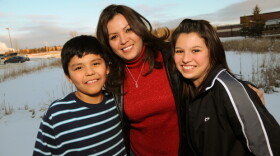 "Kind Hearted Woman" profiles Robin Charboneau (center), a 32-year-old divorced single mother and Oglala Sioux woman living on North Dakota’s Spirit Lake Reservation, as she struggles to raise her children, Anthony (left) and Darian (right).