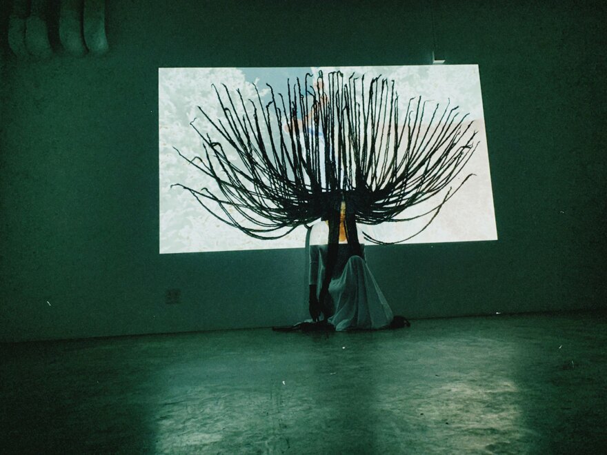 First year graduate student JAX's work will be on view during the UC San Diego visual art department's Open Studios on Saturday, Feb. 26, 2022.
