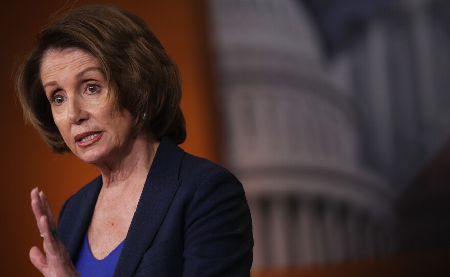 "A speaker is the speaker of the House ... he cannot give his gavel to a small percentage of his party," House Minority Leader Nancy Pelosi, D-Calif. told NPR.