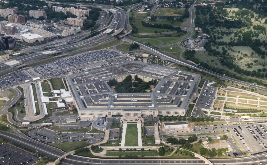 Top Pentagon officials have issued a message to the troops that they must defend the Constitution and that last week's violence was a direct assault on it.